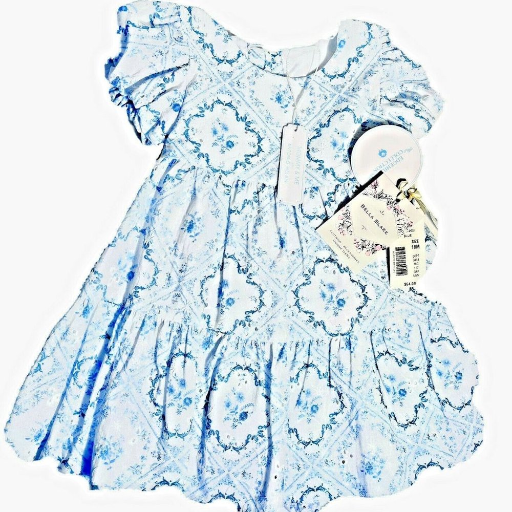 Girls 18 mo, Edgehill Collec, Mommy Me Antonio Melani gathered dress/bloomer NWT